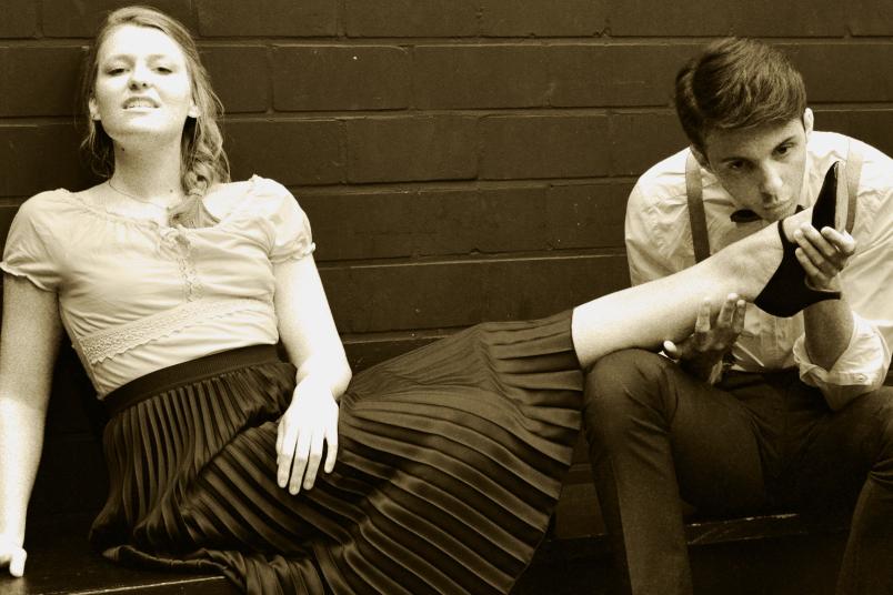 Szene aus dem Theaterstück Fräulein Julie