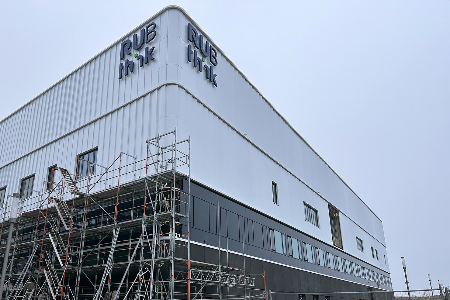 Der Forschungsbau THINK der Ruhr-Universität Bochum entsteht auf Mark 51°7.