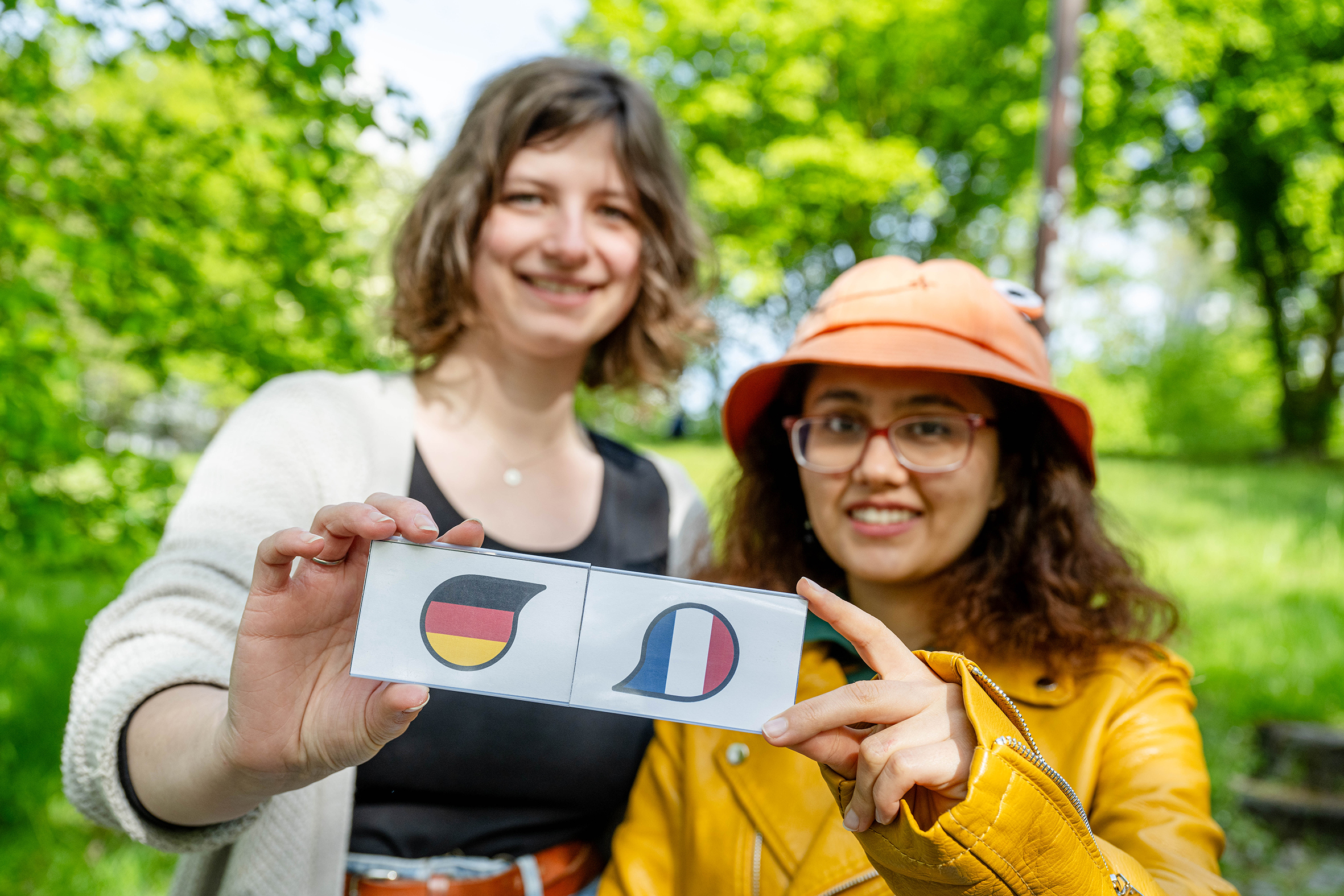 Zwei Studentinnen