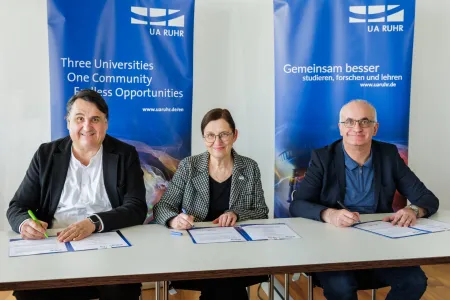 Unterzeichnung der Kooperationsvereinabrung der Universitätsallianz Ruhr mit lateinamerikanischen Hochschulen