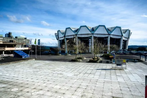 Campus der Ruhr-Universität mit Audimax