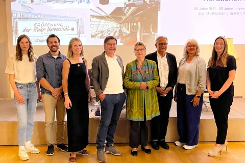 Gruppenfoto von der Feier
