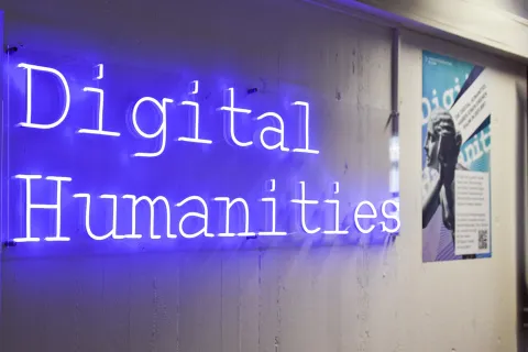 Hinweis auf eine Veranstaltung zu Digital Humanities