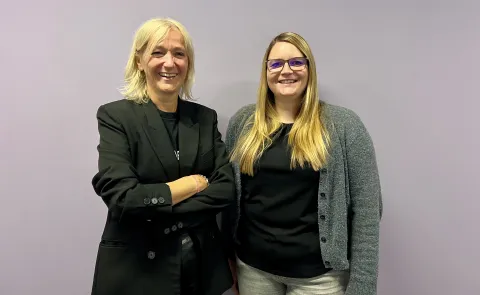 Porträt Silvia Schneider und Anke de Haan