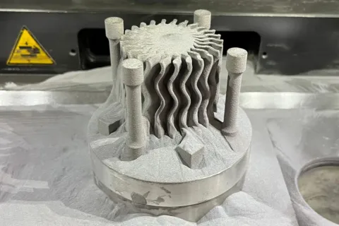 Addiditv gefertigtes Werkstück