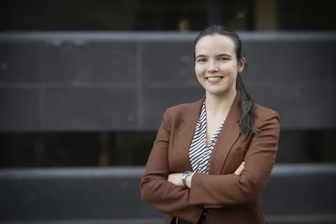 Porträt der Mathematikerin Cécile Gachet