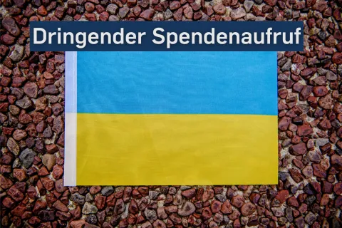 Ukrainische Flagge