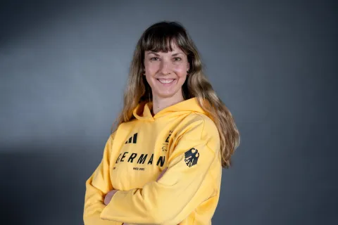 Porträt der Para-Langläuferin Kathrin Marchand