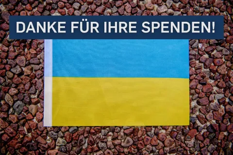 Ukrainische Flagge