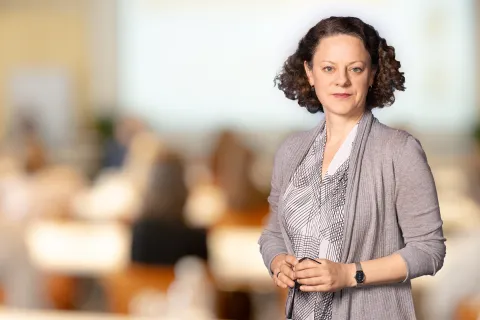 Porträt einer Forscherin