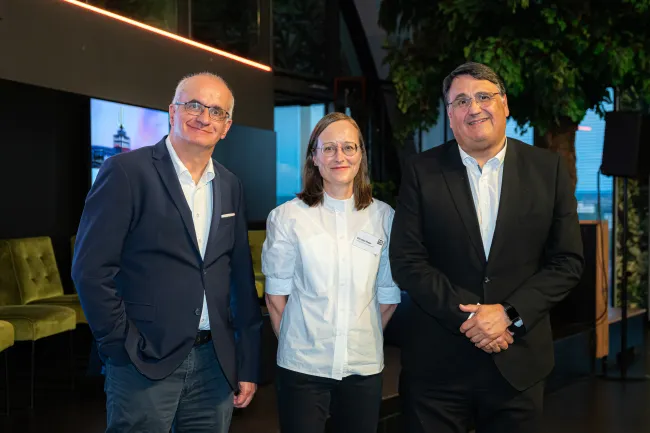 Porträt von Manfred Bayer, Christina Elmer und Martin Paul