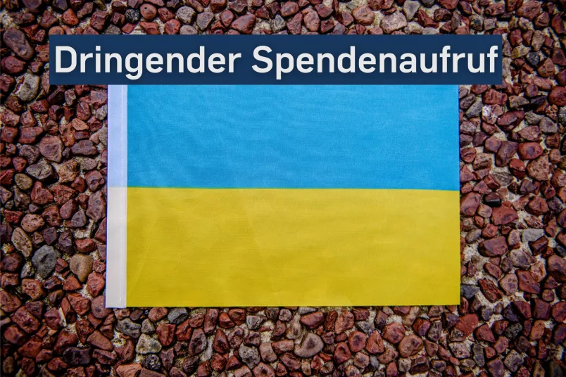 Ukrainische Flagge