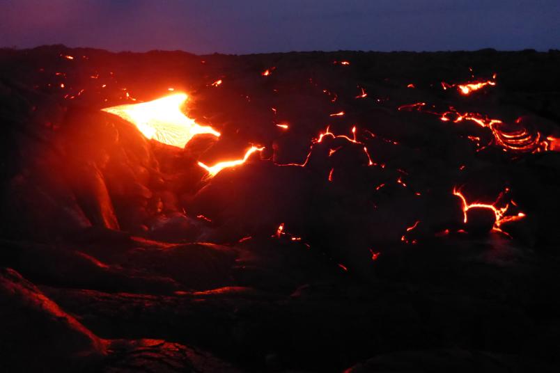 Heiße Lava