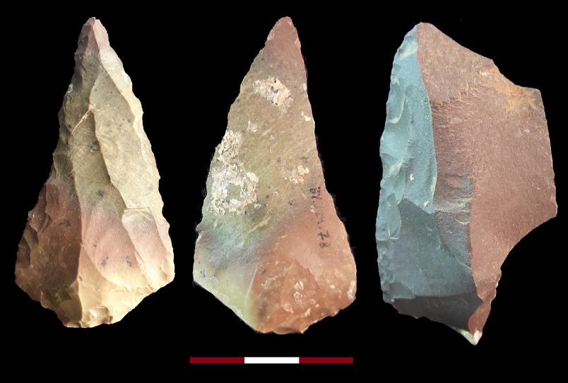 Steinwerkzeuge aus der Zeit der Neandertaler in Iran