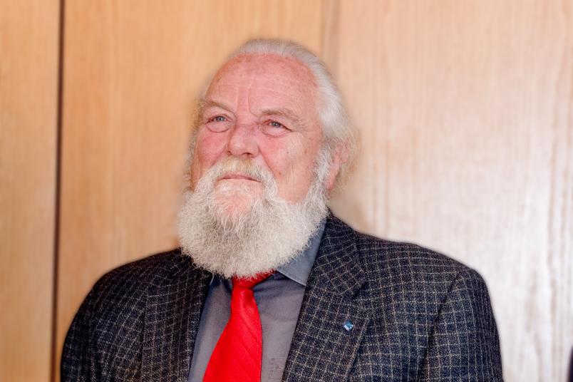 Ehrung von Hans-Helmut Weigmann im Senat der RUB