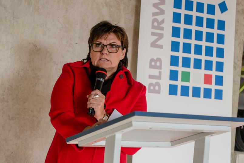 Gabriele Willems, Geschäftsführerin der BLB-Zentrale in Düsseldorf