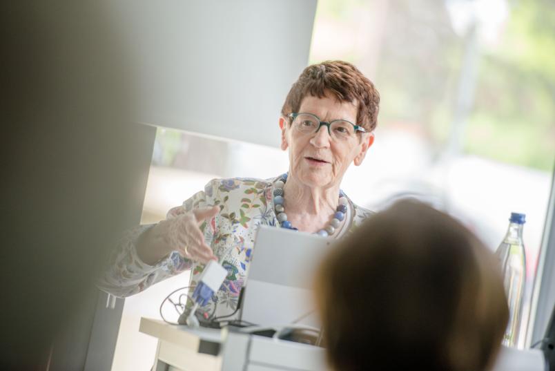 Rita Süßmuth beim Women Professors Forum an der RUB