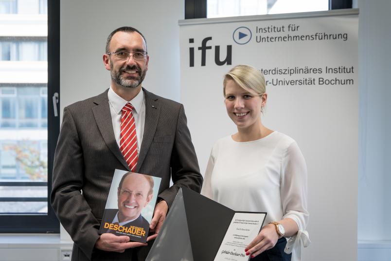 Prof. Dr. Michael Roos und Dr. Bianca Richter