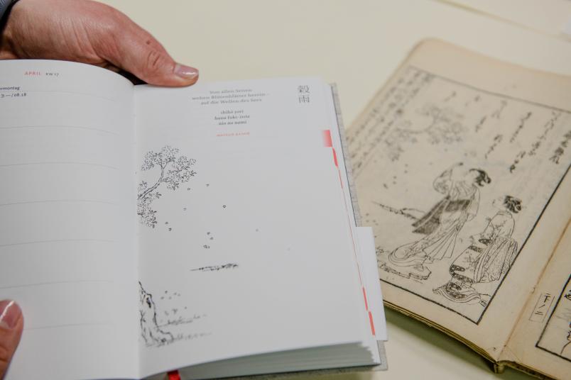 Historisches japanisches Schriftstück