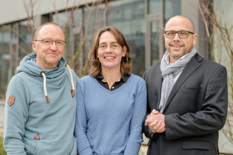 Bernd Marschner, Ute Krämer und Holger Koch