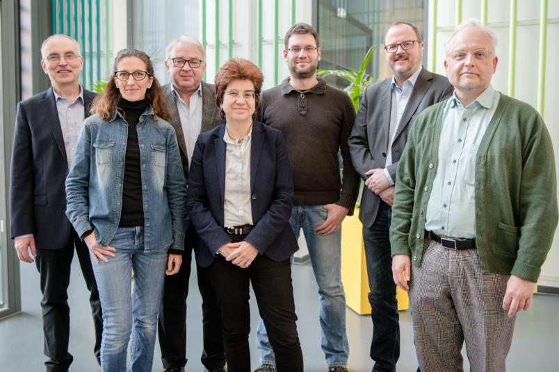 Das neue Managing Board von Resolv (von links): Wolfram Sander, Enrica Bordignon, Roland Winter, Sprecherin Martina Havenith, Christian Merten, Stefan Kast und Dominik Marx