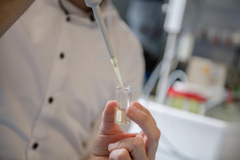 Nanopartikel-Lösung