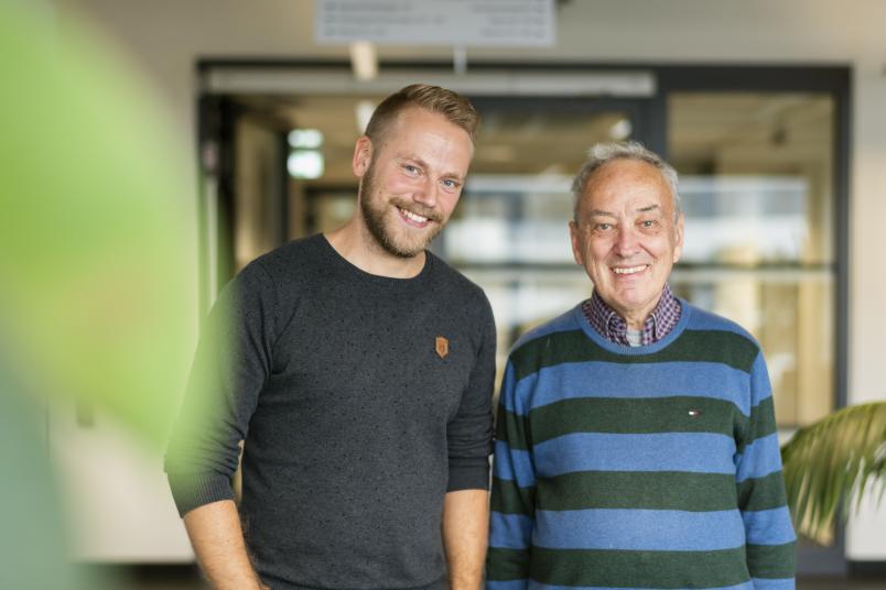 Phillip Ozimek und Hans-Werner Bierhoff