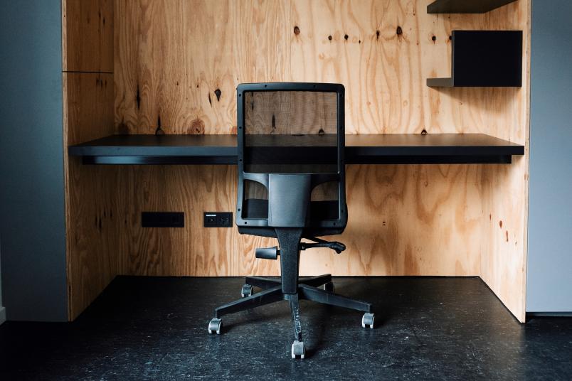 Arbeitsplatz im Wohnheim