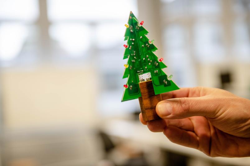 Blinkender Weihnachtsbaum