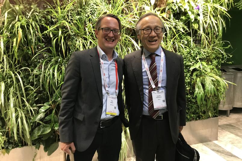 Porträt von Ingo Kleiter und Takashi Yamamura 