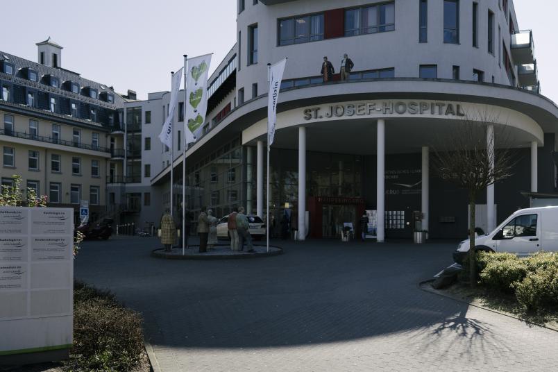 Das St. Josef-Hospital gehört zum Unversitätsklinikum der RUB.