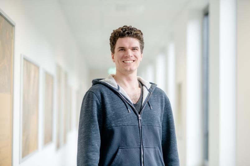Porträt von einem Studenten