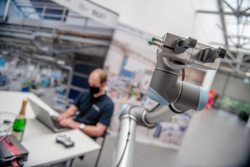 Greifarm eines Roboters