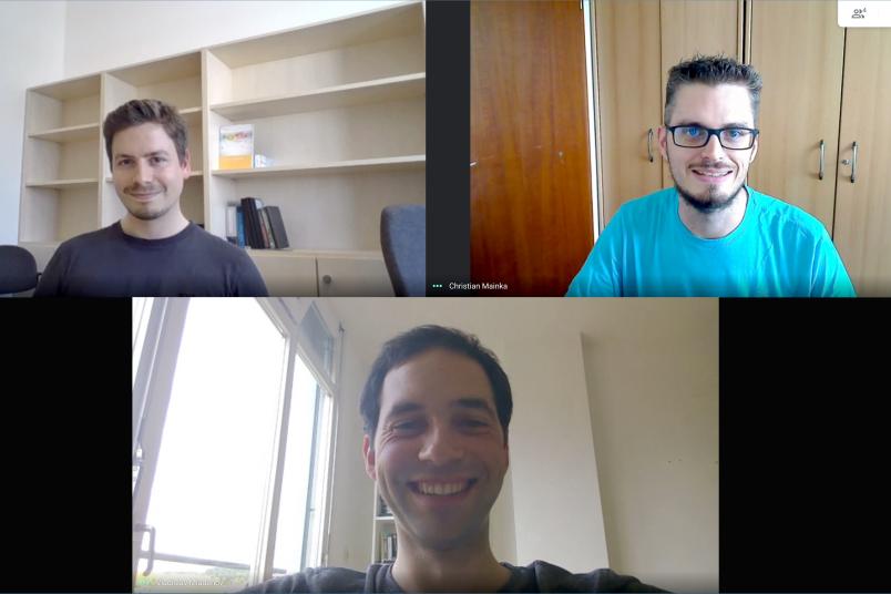Virtuelles Gruppenfoto