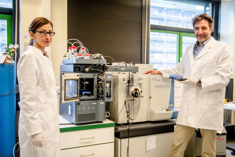 Zwei Wissenschaftler