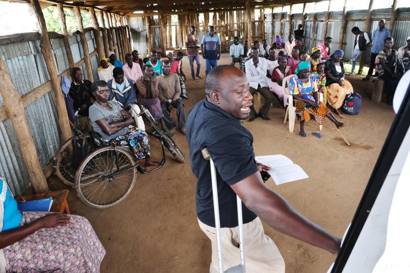 Humanitäre Hilfe: Szene aus dem Südsudan