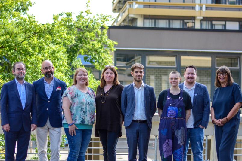 Internationaler Austausch: Gruppenbild