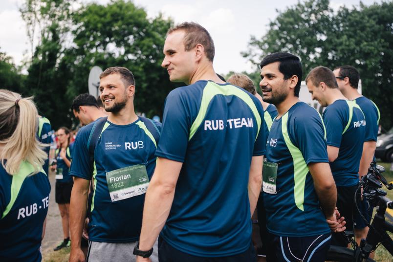 Läufer aus dem RUB-Team