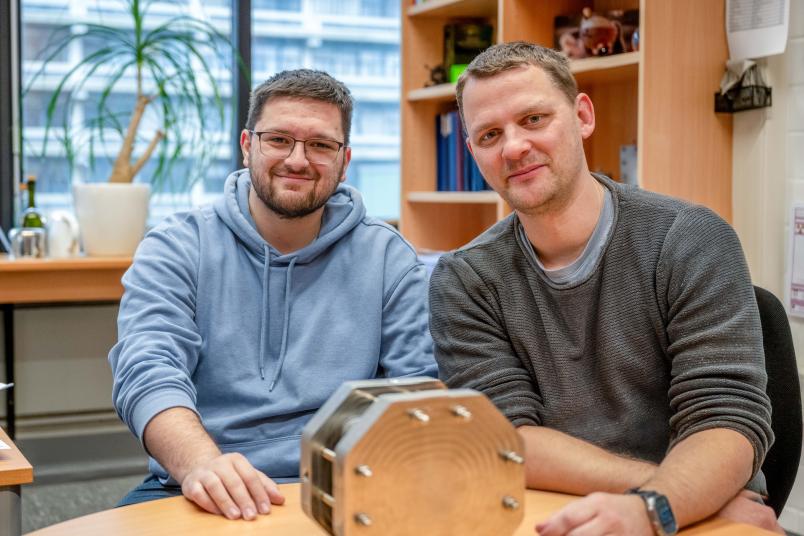 Porträt von zwei Personen