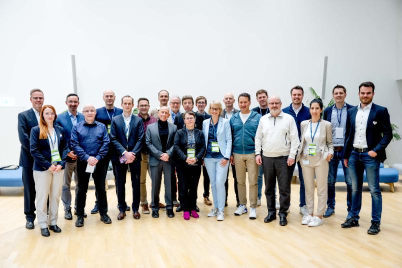 Gruppenfoto der Mitarbeitenden von HUMAINE