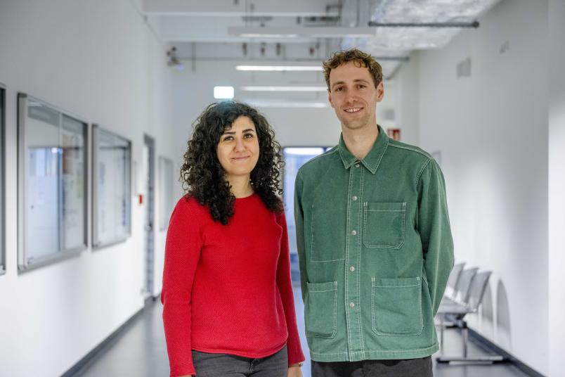 Ronak Shoghi und Jan Schmidt