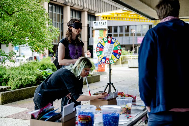 Stand beim Walk of Diversity