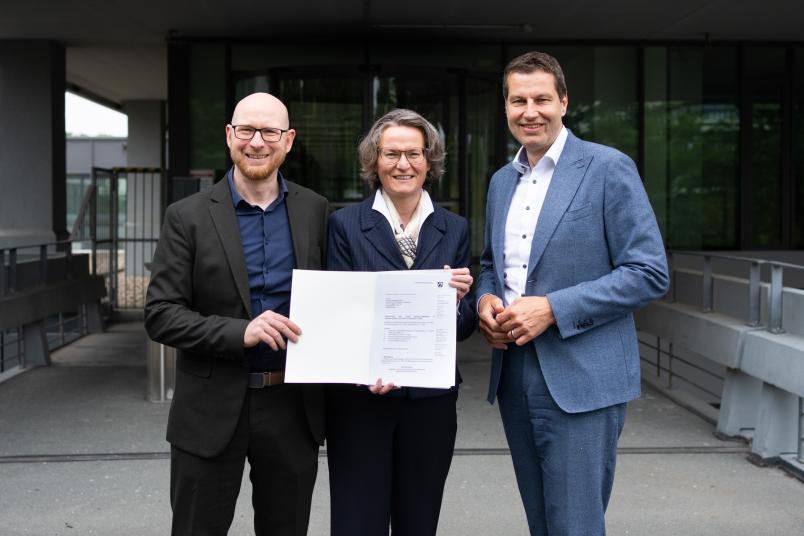 Porträt Markus König, Ina Scharrenbach, Thomas Eiskirch (von links)