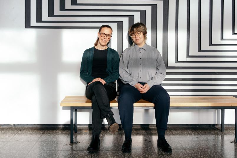 Porträt Kristina Liefke und Emil Eva Rosina