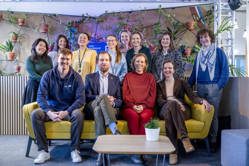 Gruppenfoto im Makerspace