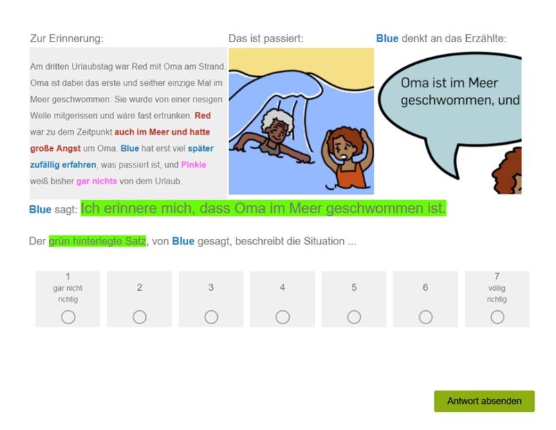 Screenshot aus der Studie