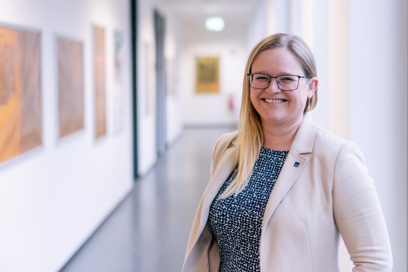 Porträt der Forscherin Andrea Kirsch