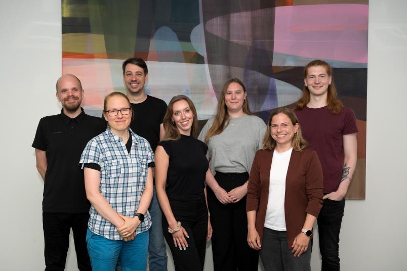 Gruppenbild des ECR-Boards