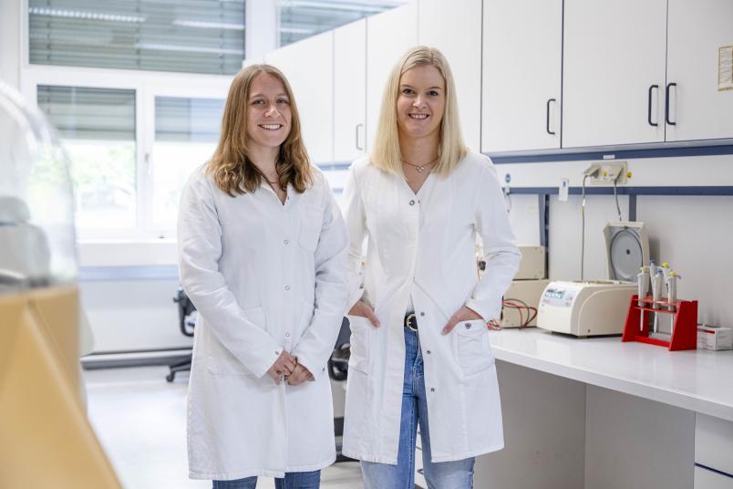 Sophie Möller und Lisa-Marie Höfken