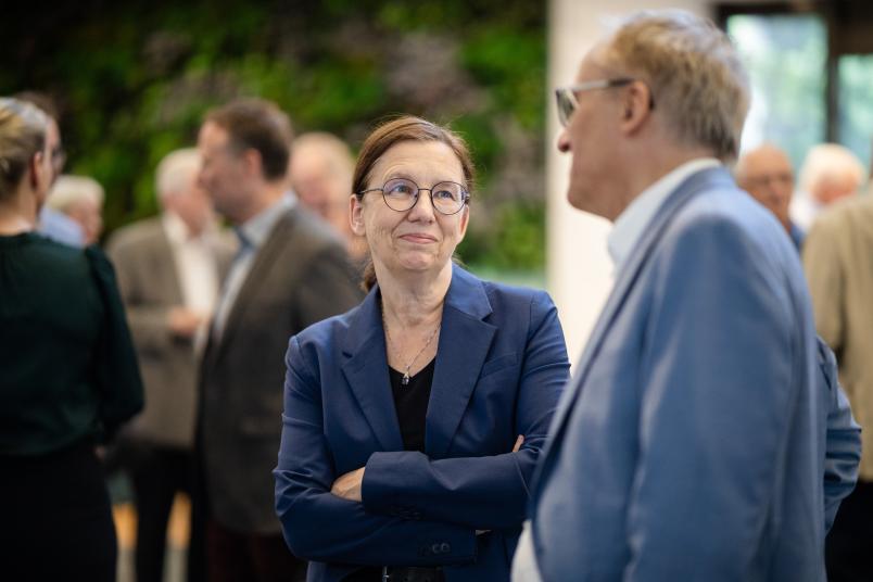 Barbara Albert und Günther Meschke im Gespräch